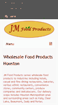 Mobile Screenshot of jmfoodproducts.com